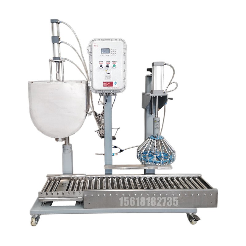 化工灌裝機,200L灌裝機,涂料油漆灌裝機,潤滑油灌裝機