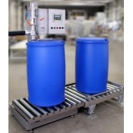 自動(dòng)灌裝機(jī) 200L大鐵桶稱重灌裝設(shè)備 溶劑 樹脂罐裝設(shè)備