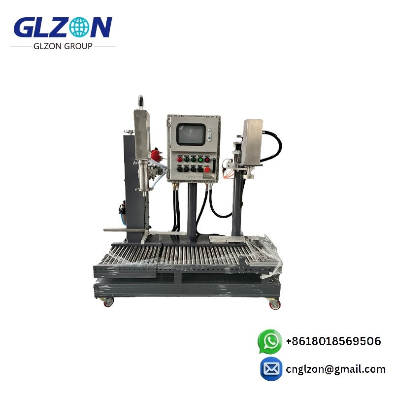 GLZON 20L Jerrycan Filling Machine - lubricant filling systems