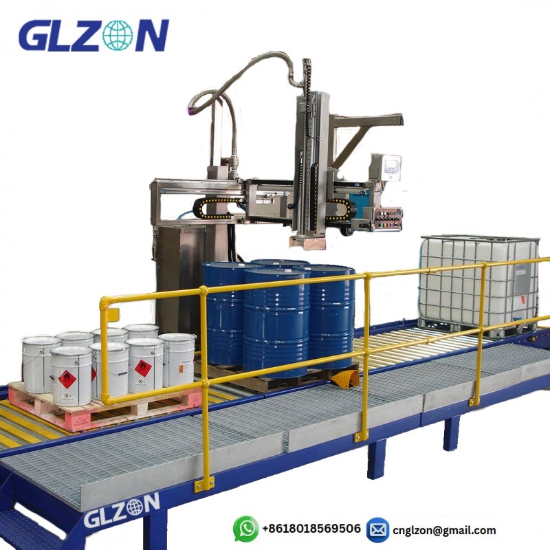 Ton Barrel Filling Machine - Four barrel Filling Machine